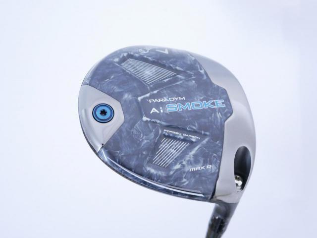 Driver : Callaway : ไดรเวอร์ Callaway Paradym Ai SMOKE MAX D (รุ่นปี 2024 Japan Spec.) Loft 9 (ปรับได้) ก้าน Mitsubishi TENSEI 55 Flex R