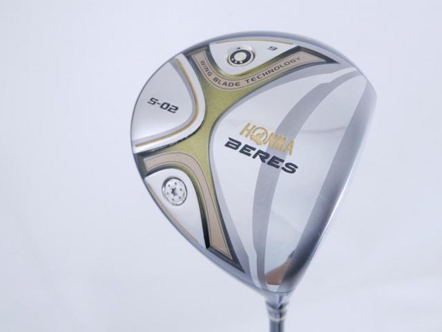 Driver : Honma : **ก้าน 3 ดาว** ไดรเวอร์ Honma Beres S-02 (460cc.) Loft 9 ก้าน ARMRQ 6 (49) Flex S (3 ดาว)