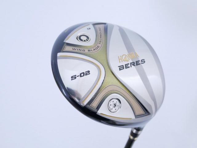Driver : Honma : **ก้าน 3 ดาว** ไดรเวอร์ Honma Beres S-02 (460cc.) Loft 9 ก้าน ARMRQ 6 (49) Flex S (3 ดาว)