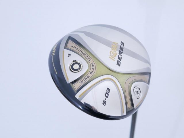 Driver : Honma : **ก้าน 3 ดาว** ไดรเวอร์ Honma Beres S-02 (460cc.) Loft 9 ก้าน ARMRQ 6 (49) Flex S (3 ดาว)
