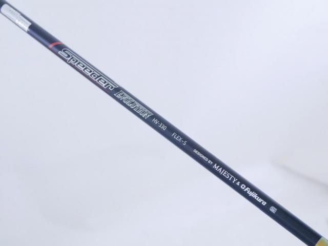 Driver : Maruman : ไดรเวอร์ Maruman MAJESTY Conquest BK (ปี 2021 รุ่นท้อปสุด) Loft 10.5 ก้าน Fujikura Speeder Evolution Flex S