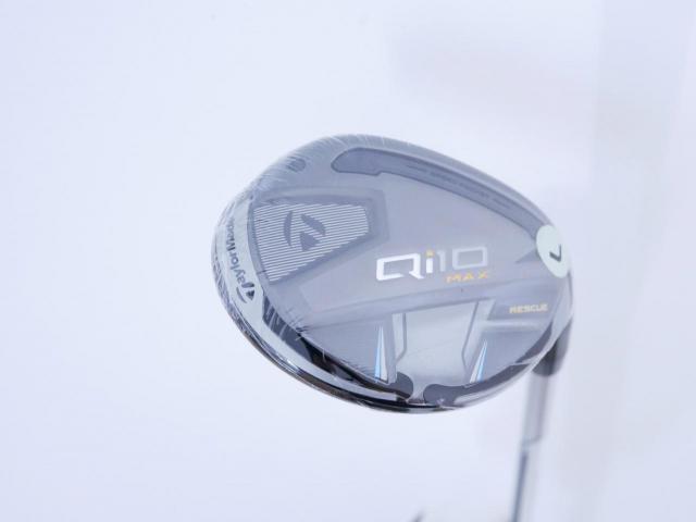 Lady club : All : **ของใหม่ ยังไม่แกะพลาสติก** ไม้กระเทย Taylormade Qi10 MAX Rescue (ออกปี 2024) Loft 27 ก้าน Mitsubishi ELDIO TM40 Flex L