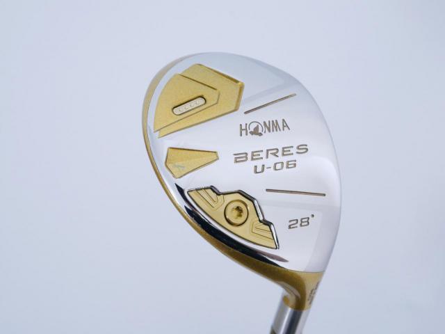 Fairway Wood : Honma : **ก้าน 4 ดาว** ไม้กระเทย Honma Beres U-06 (ออกปี 2018) Loft 28 ก้าน ARMRQ X (47) Flex R (4 ดาว)