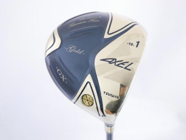 Driver : Tsuruya : Tsuruya AXEL GX Gold Limited (รุ่นท๊อป Non-Conform ของใหม่ 4 หมื่น) Loft 10 Flex R