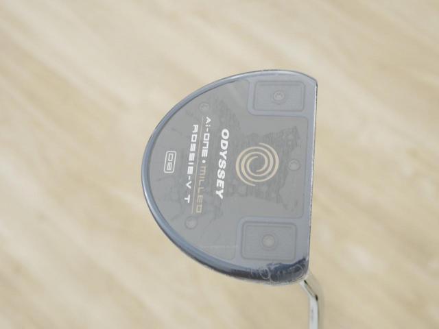 Putter : All : **ของใหม่ ยังไม่แกะพลาสติก** พัตเตอร์ Odyssey Ai-ONE Milled ROSSIE-V T DB (รุ่นท็อป ออกปี 2024) ก้าน Stroke LAB 90 ยาว 34 นิ้ว
