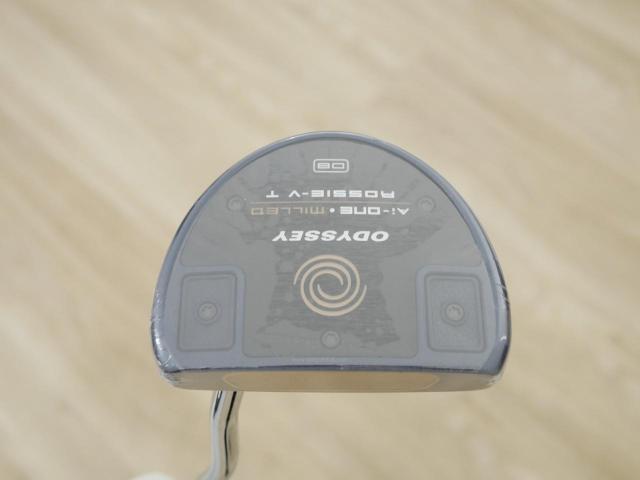 Putter : All : **ของใหม่ ยังไม่แกะพลาสติก** พัตเตอร์ Odyssey Ai-ONE Milled ROSSIE-V T DB (รุ่นท็อป ออกปี 2024) ก้าน Stroke LAB 90 ยาว 34 นิ้ว