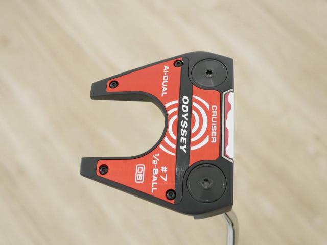 Putter : All : พัตเตอร์ Odyssey Ai-DUAL Cruiser 1/2 ball #7 DB (รุ่นล่าสุด ออกปี 2026) ยาว 38 นิ้ว