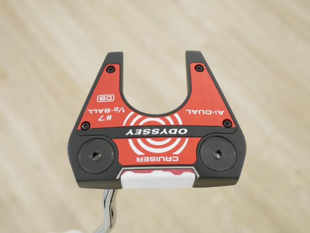Putter : All : พัตเตอร์ Odyssey Ai-DUAL Cruiser 1/2 ball #7 DB (รุ่นล่าสุด ออกปี 2026) ยาว 38 นิ้ว