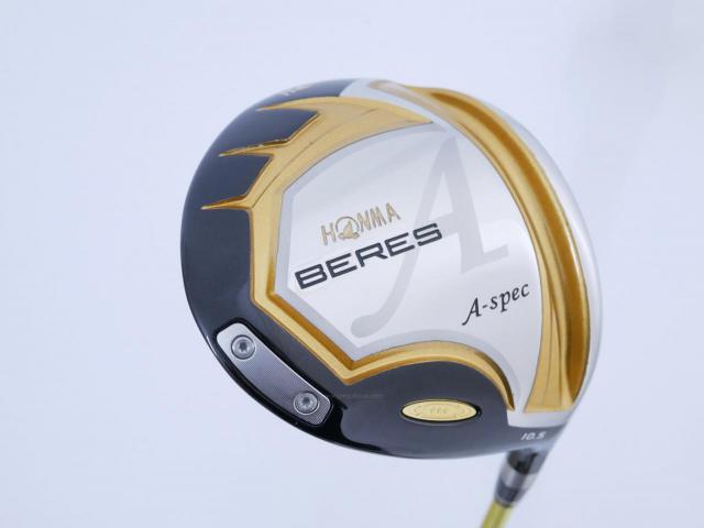 Driver : Honma : **ก้าน 3 ดาว** ไดรเวอร์ Honma Beres A-Spec II (ออกปี 2021 หน้าเด้งเกินกฏ) Loft 10.5 ก้าน ARMRQ A-Spec (47) Flex R (3 ดาว)