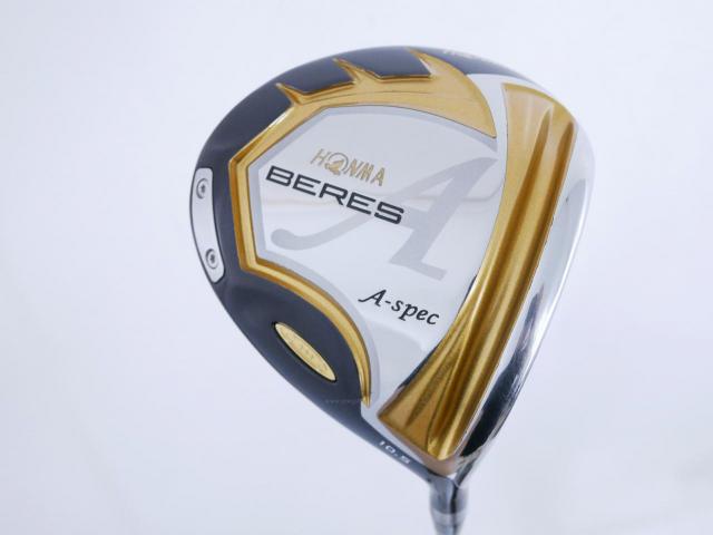 Driver : Honma : **ก้าน 3 ดาว** ไดรเวอร์ Honma Beres A-Spec II (ออกปี 2021 หน้าเด้งเกินกฏ) Loft 10.5 ก้าน ARMRQ A-Spec (47) Flex R (3 ดาว)