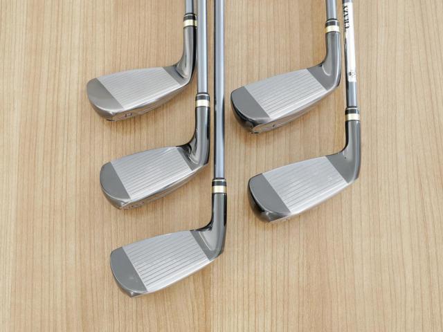Iron set : PRGR : ชุดเหล็กกระเทย PRGR Egg II (ตีง่ายและไกลมาก)  มีเหล็ก 6-Pw (5 ชิ้น) ก้านกราไฟต์ Flex SR (M-40)