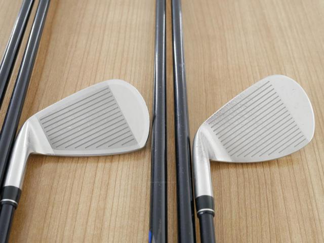 Iron set : Other Brand : ชุดเหล็ก Tobunda VT Ti-Face มีเหล็ก 6-Pw,Sw (6 ชิ้น) ก้านกราไฟต์ Flex R