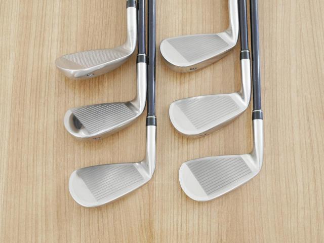 Iron set : Other Brand : ชุดเหล็ก Tobunda VT Ti-Face มีเหล็ก 6-Pw,Sw (6 ชิ้น) ก้านกราไฟต์ Flex R