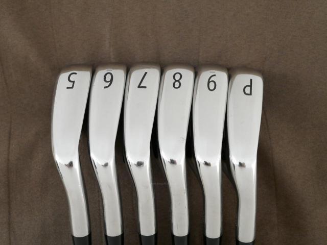 Iron set : Titleist : ชุดเหล็ก Titleist AP1 718 (ออกปี 2018) มีเหล็ก 5-Pw (6 ชิ้น) ก้านกราไฟต์ Fujikura MCI 60 Flex S