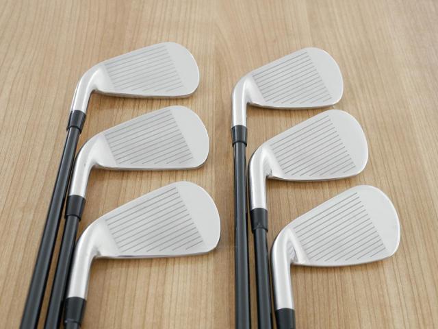 Iron set : Titleist : ชุดเหล็ก Titleist AP1 718 (ออกปี 2018) มีเหล็ก 5-Pw (6 ชิ้น) ก้านกราไฟต์ Fujikura MCI 60 Flex S