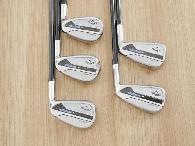 Iron set : Callaway : ชุดเหล็ก Callaway Paradym Ai Smoke (ออกปี 2024 ตีง่ายมาก ไกล Japan Spec.) มีเหล็ก 6-Pw (5 ชิ้น) ก้านกราไฟต์ Mitsubishi TENSEI 50 Flex R