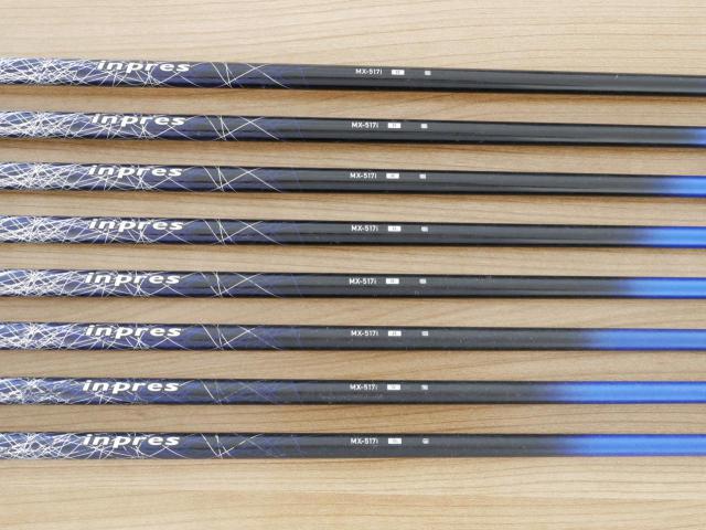 Iron set : Yamaha : ชุดเหล็ก Yamaha Inpres UD+2 (ปี 2018 ตีไกลที่สุด ไกลกว่าเหล็กทั่วไป 2 เบอร์) มีเหล็ก 5-Pw,Aw,Sw (8 ชิ้น) ก้านกราไฟต์ Flex R