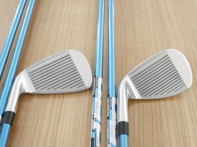 Iron set : Katana : ชุดเหล็ก Katana Sword Izu Max SX (หน้าเด้ง) มีเหล็ก 6-Pw,Sw (6 ชิ้น) ก้านกราไฟต์ Speeder 589 FLex R