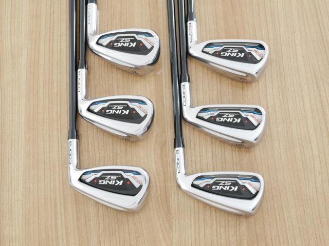 Iron set : Other Brand : ชุดเหล็ก Cobra Speedzone SZ (ใบใหญ่ ตีง่าย) มีเหล็ก 5-Pw (6 ชิ้น) ก้านกราไฟต์ Fujikura Speeder Evolution Flex S