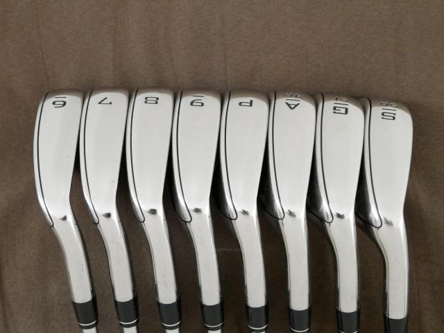 Iron set : Callaway : ชุดเหล็ก Callaway Rogue ST Max Fast (ออกปี 2022 ตีง่ายที่สุด ไกลสุดของ Callaway) มีเหล็ก 6-Pw,Aw,Gw,Sw (8 ชิ้น) ก้านเหล็ก NS Pro ZELOS 7