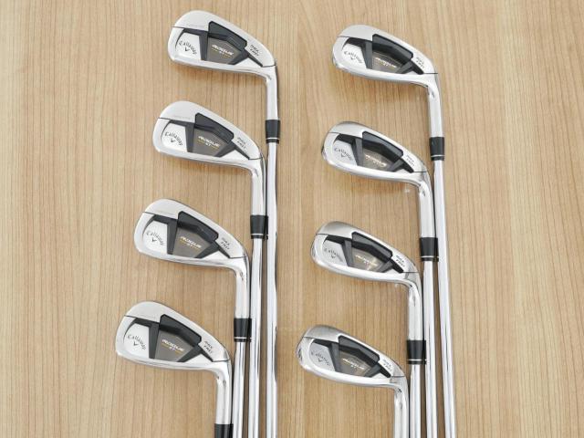 Iron set : Callaway : ชุดเหล็ก Callaway Rogue ST Max Fast (ออกปี 2022 ตีง่ายที่สุด ไกลสุดของ Callaway) มีเหล็ก 6-Pw,Aw,Gw,Sw (8 ชิ้น) ก้านเหล็ก NS Pro ZELOS 7