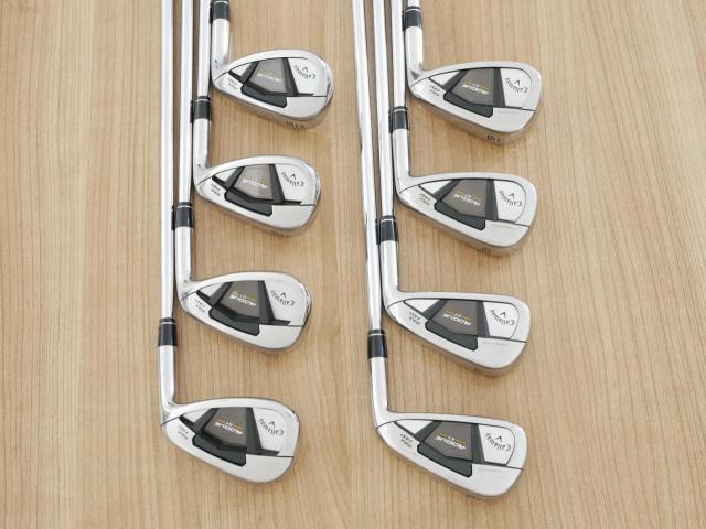 Iron set : Callaway : ชุดเหล็ก Callaway Rogue ST Max Fast (ออกปี 2022 ตีง่ายที่สุด ไกลสุดของ Callaway) มีเหล็ก 6-Pw,Aw,Gw,Sw (8 ชิ้น) ก้านเหล็ก NS Pro ZELOS 7