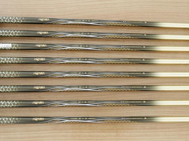Iron set : Honma : ชุดเหล็ก Honma Beres 2020 Forged (ออกปี 2020) มีเหล็ก 6-11,Aw,Sw (8 ชิ้น เทียบเท่า 5-Pw,Aw,Sw) ก้าน ARMRQ (47) Flex R (2 ดาว)
