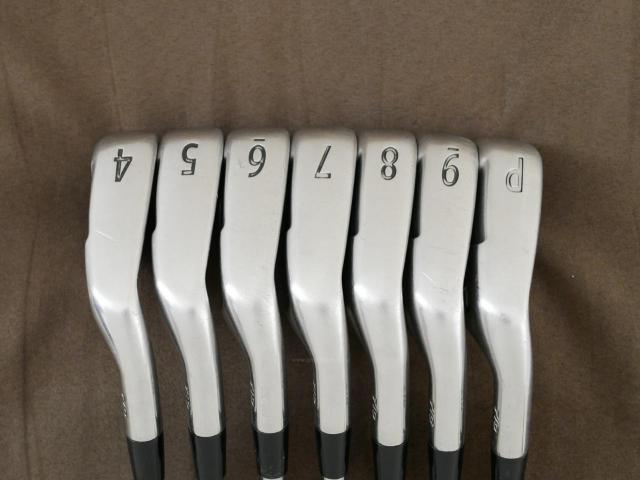Iron set : Titleist : ชุดเหล็ก Titleist AP1 710 มีเหล็ก 4-Pw (7 ชิ้น) ก้านเหล็ก NS Pro 950 Flex R