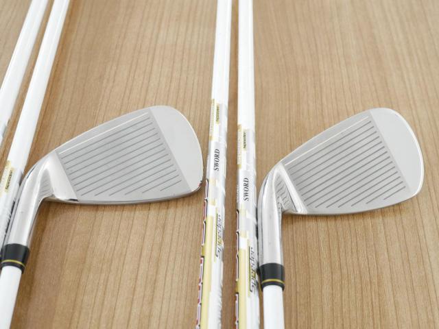 Iron set : Katana : ชุดเหล็ก Katana Sword IZU Max G (ตีง่าย หน้าเด้ง) มีเหล็ก 6-Pw,Aw,Sw (7 ชิ้น) ก้านกราไฟต์ Fujikura Speeder 589 Flex R