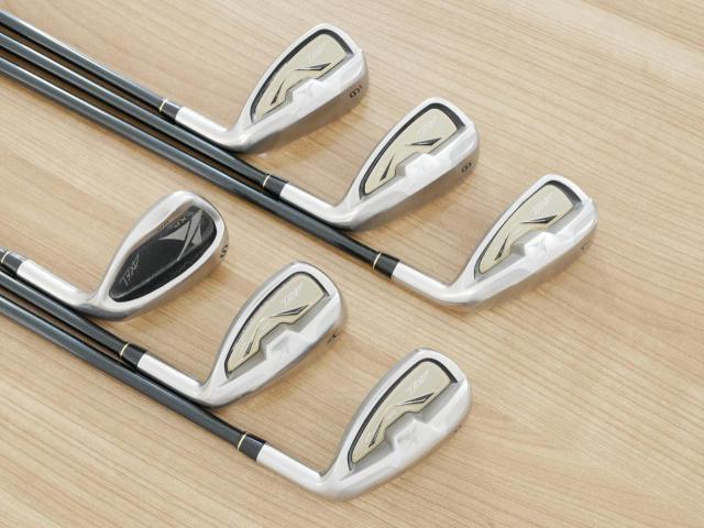 Iron set : Tsuruya : ชุดเหล็ก Tsuruya AXEL XP MM (หน้าเด้ง เบา อ่อน เหมาะกับซีเนียร์) มีเหล็ก 7-Pw,Aw,Sw (6 ชิ้น) ก้านกราไฟต์ Flex R