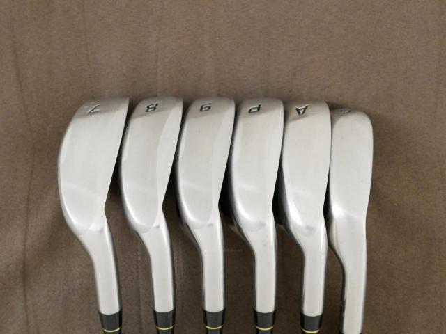 Iron set : Tsuruya : ชุดเหล็ก Tsuruya AXEL XP MM (หน้าเด้ง เบา อ่อน เหมาะกับซีเนียร์) มีเหล็ก 7-Pw,Aw,Sw (6 ชิ้น) ก้านกราไฟต์ Flex R