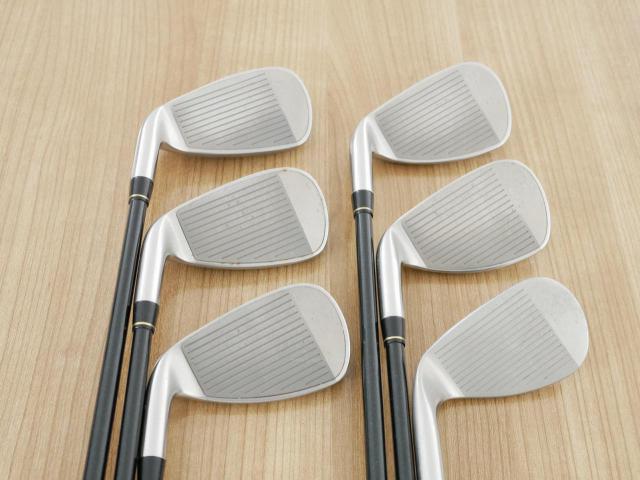 Iron set : Tsuruya : ชุดเหล็ก Tsuruya AXEL XP MM (หน้าเด้ง เบา อ่อน เหมาะกับซีเนียร์) มีเหล็ก 7-Pw,Aw,Sw (6 ชิ้น) ก้านกราไฟต์ Flex R
