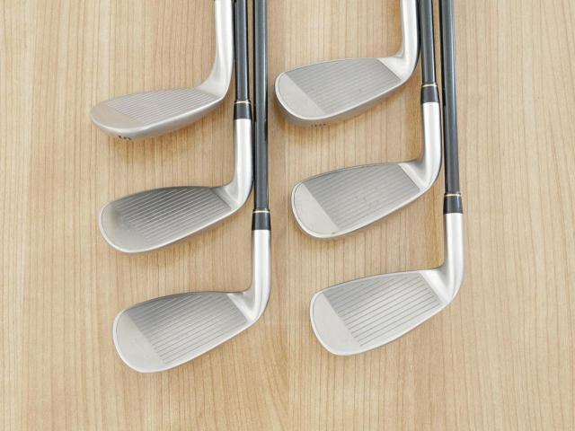 Iron set : Tsuruya : ชุดเหล็ก Tsuruya AXEL XP MM (หน้าเด้ง เบา อ่อน เหมาะกับซีเนียร์) มีเหล็ก 7-Pw,Aw,Sw (6 ชิ้น) ก้านกราไฟต์ Flex R