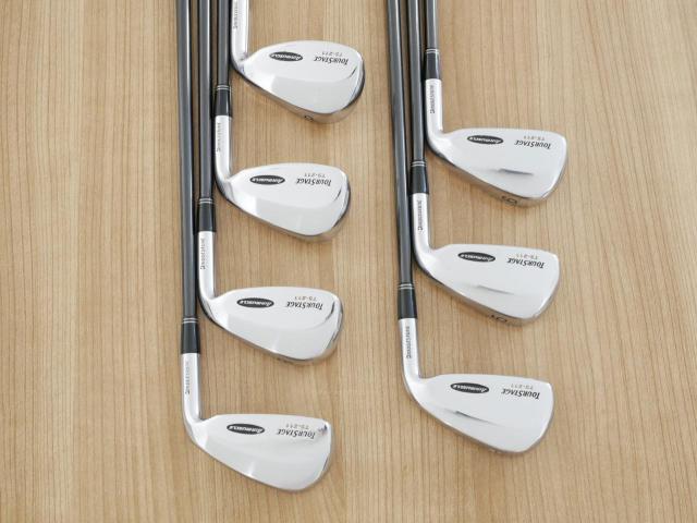 Iron set : Tourstage : ชุดเหล็ก Tourstage TS-211 Airmuscle มีเหล็ก 4-Pw (7 ชิ้น) ก้านกราไฟต์ Flex S