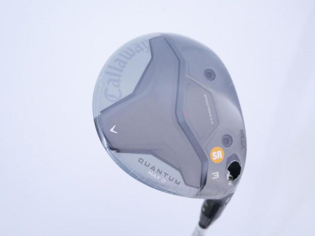 Fairway Wood : callaway : **ของใหม่ ยังไม่แกะพลาสติก** หัวไม้ 3 Callaway Quantum Max D (รุ่นล่าสุด ออกปี 2026) Loft 15 ก้าน Athlemax 50 Flex SR