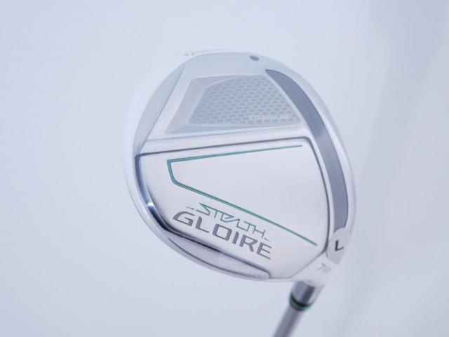 Lady club : All : **ของใหม่ ยังไม่แกะพลาสติก** หัวไม้ 7 Taylormade Stealth GLOIRE Titanium (ออกปี 2022 รุ่นท๊อปสุด Japan Spec) Loft 22 ก้าน Fujikura Speeder NX Flex L