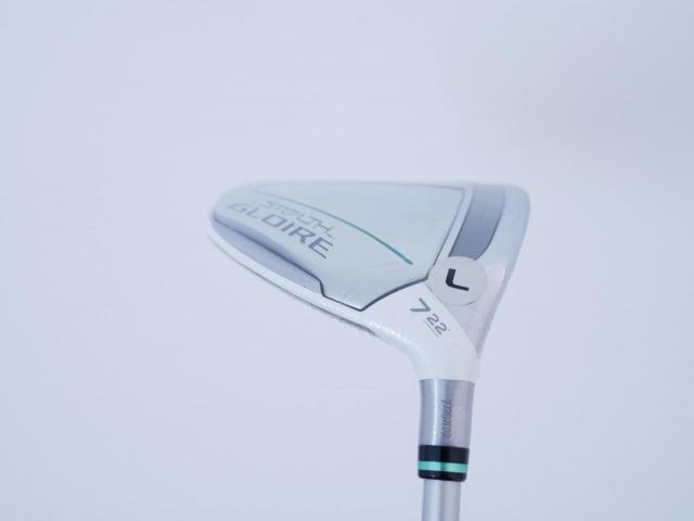 Lady club : All : **ของใหม่ ยังไม่แกะพลาสติก** หัวไม้ 7 Taylormade Stealth GLOIRE Titanium (ออกปี 2022 รุ่นท๊อปสุด Japan Spec) Loft 22 ก้าน Fujikura Speeder NX Flex L