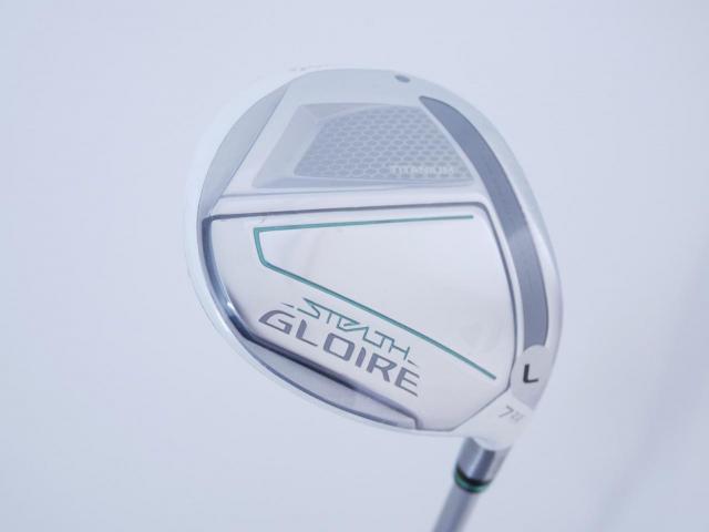 Lady club : All : **ของใหม่ ยังไม่แกะพลาสติก** หัวไม้ 7 Taylormade Stealth GLOIRE Titanium (ออกปี 2022 รุ่นท๊อปสุด Japan Spec) Loft 22 ก้าน Fujikura Speeder NX Flex L