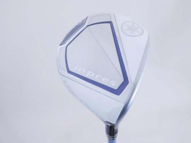 Lady club : All : **ของใหม่ ยังไม่แกะพลาสติก** หัวไม้ 4 Yamaha Inpres DriveStar (รุ่นปี 2023 ตีไกลมากๆ) Loft 17.5 ก้าน Mitsubishi VANQUISH 4 Flex A (Lady)