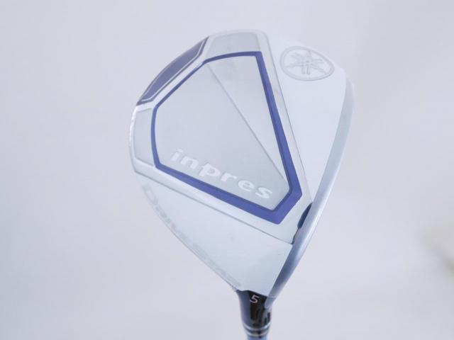 Lady club : All : **ของใหม่ ยังไม่แกะพลาสติก** หัวไม้ 5 Yamaha Inpres DriveStar (รุ่นปี 2023 ตีไกลมากๆ) Loft 20 ก้าน Mitsubishi VANQUISH 4 Flex L
