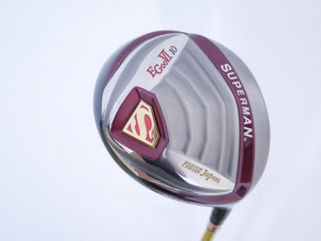 Driver : Superman : ไดรเวอร์ Superman EG006 COR (ปี 2022 ตีไกลมากๆ) Loft 10 ก้าน Big Blue V6 Flex R1