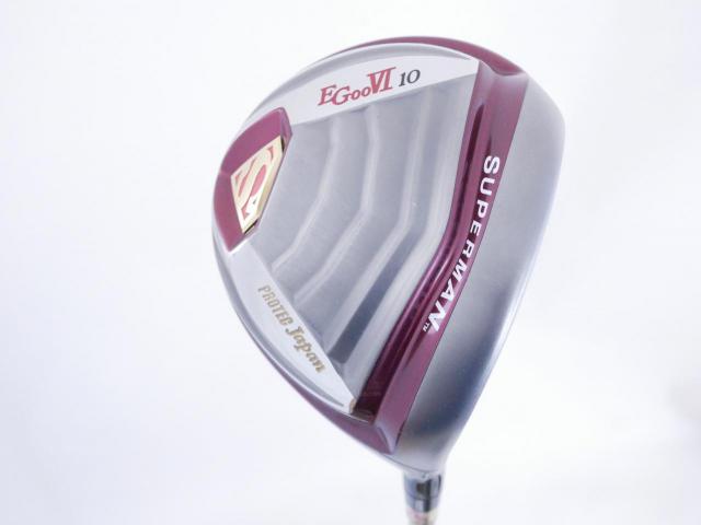 Driver : Superman : ไดรเวอร์ Superman EG006 COR (ปี 2022 ตีไกลมากๆ) Loft 10 ก้าน Big Blue V6 Flex R1