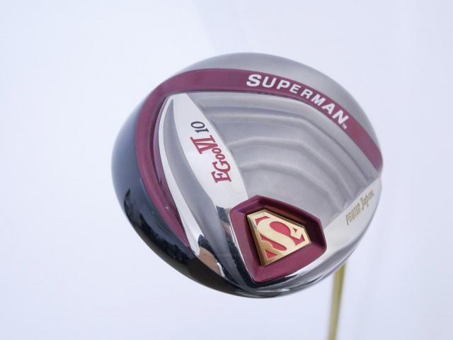 Driver : Superman : ไดรเวอร์ Superman EG006 COR (ปี 2022 ตีไกลมากๆ) Loft 10 ก้าน Big Blue V6 Flex R1