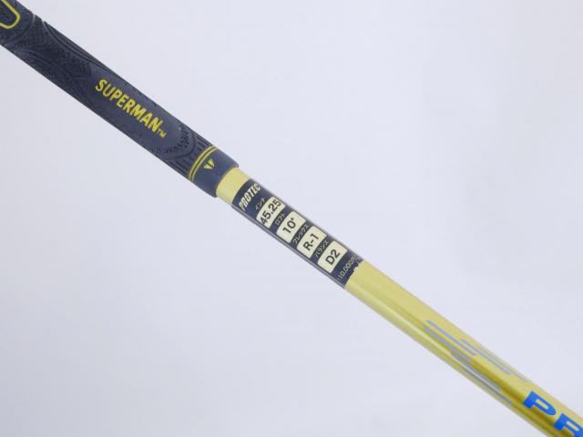 Driver : Superman : ไดรเวอร์ Superman EG006 COR (ปี 2022 ตีไกลมากๆ) Loft 10 ก้าน Big Blue V6 Flex R1