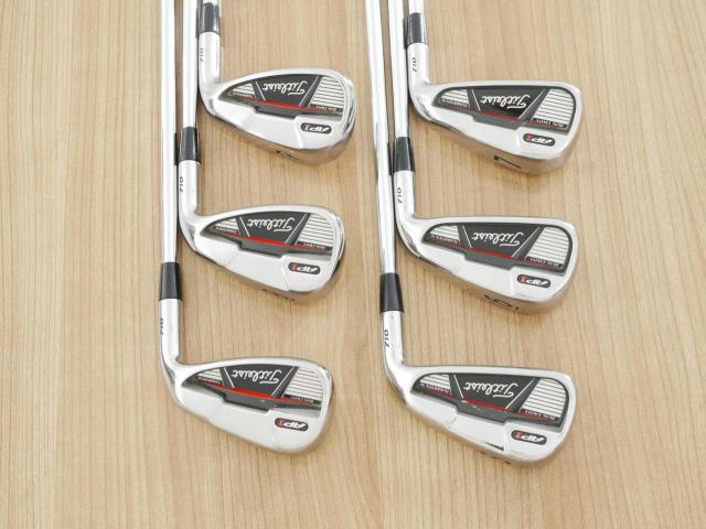 Iron set : Titleist : ชุดเหล็ก Titleist AP1 710 มีเหล็ก 5-Pw (6 ชิ้น) ก้านเหล็ก NS Pro 950 Flex R