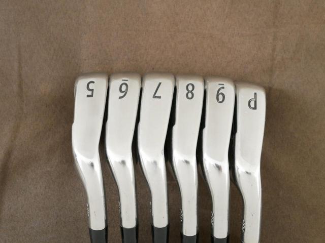 Iron set : Titleist : ชุดเหล็ก Titleist AP1 710 มีเหล็ก 5-Pw (6 ชิ้น) ก้านเหล็ก NS Pro 950 Flex R