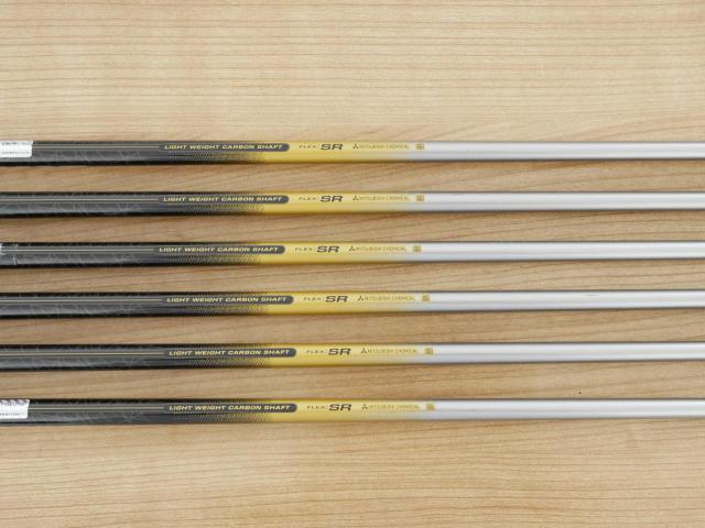 Iron set : Maruman : ชุดเหล็ก Maruman Shuttle Type X (ออกปี 2020 ตีง่าย ไกลสุดๆๆๆๆ) มีเหล็ก 6-Pw,Aw (6 ชิ้น) ก้านกราไฟต์ Mitsubishi Flex SR