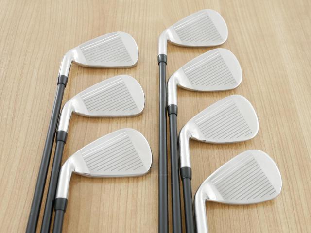 Iron set : Callaway : ชุดเหล็ก Callaway Rogue ST Max OS (ออกปี 2022 ตีง่ายสุดๆ ไกลสุดๆ) มีเหล็ก 5-Pw,Aw (7 ชิ้น) ก้านกราไฟต์ Fujikura Speeder NX 40 Flex R