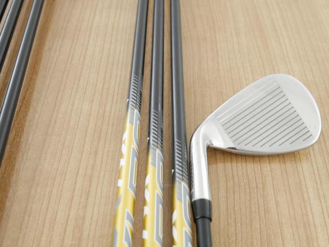 Iron set : Callaway : ชุดเหล็ก Callaway Rogue ST Max OS (ออกปี 2022 ตีง่ายสุดๆ ไกลสุดๆ) มีเหล็ก 5-Pw,Aw (7 ชิ้น) ก้านกราไฟต์ Fujikura Speeder NX 40 Flex R