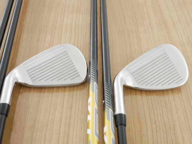 Iron set : Callaway : ชุดเหล็ก Callaway Rogue ST Max OS (ออกปี 2022 ตีง่ายสุดๆ ไกลสุดๆ) มีเหล็ก 5-Pw,Aw (7 ชิ้น) ก้านกราไฟต์ Fujikura Speeder NX 40 Flex R